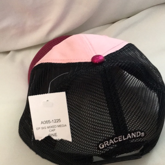 🌸NEW🌸 Elvis Presley Signature Graceland Mixed Media Cap - Picture 11 of 14